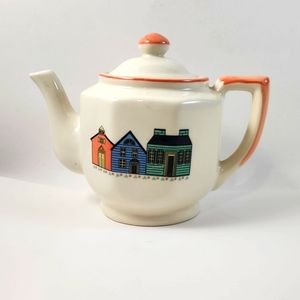 Teapot with Houses